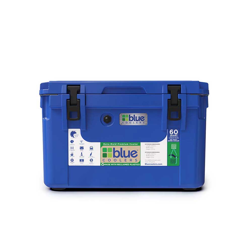 Ocean Bound Reclaimed Plastics 60 Quart Roto-Molded Cooler