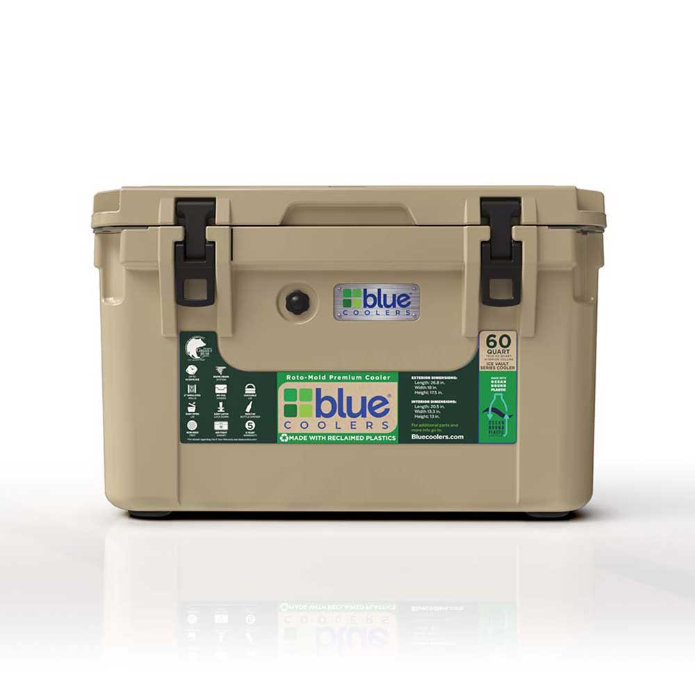 Ocean Bound Reclaimed Plastics 60 Quart Roto-Molded Cooler