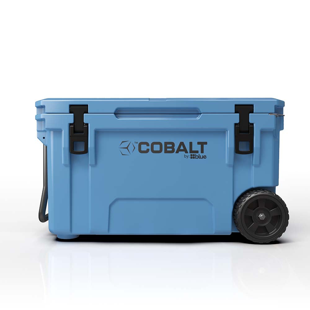 Cobalt 55 Quart with Wheels Roto-Molded Super Cooler – Blue Coolers