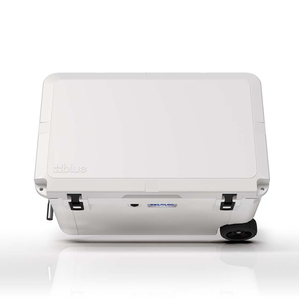 Scratch & Dent Promo - 110 Quart Ark Series Roto-Molded Wheeled Cooler - Arctic White