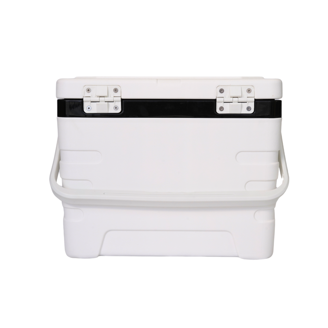 Blue Coolers - Cobalt 37 Quart Weekender Cooler- White - Back View