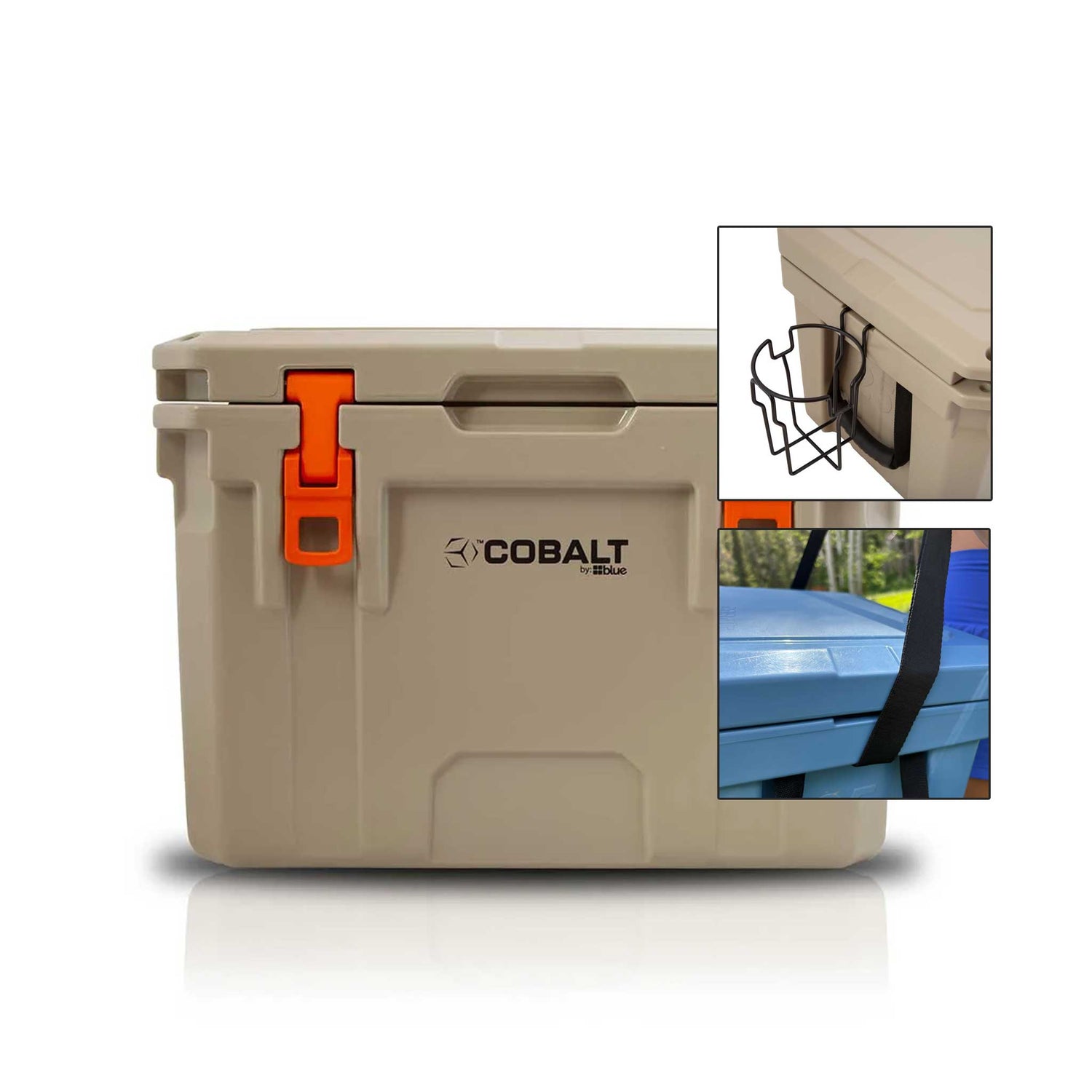 Buy a 25 Quart Cooler, Get a Free Carrying Strap & Cup Holder - Promo