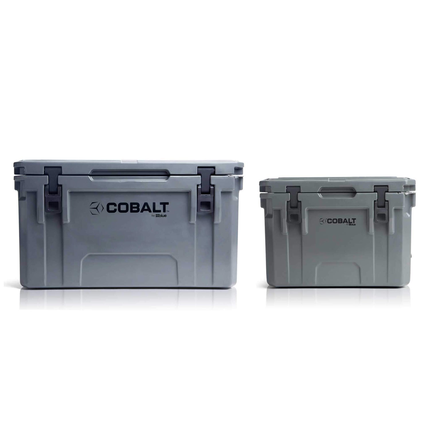Blue Coolers - Cobalt 55 Bundle - 25Q + 55Q Cooler Bundle - Both Gray