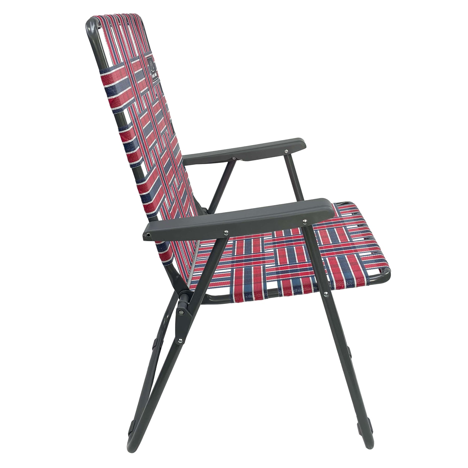 Retro Camp Chair - Red/Blue - Promo