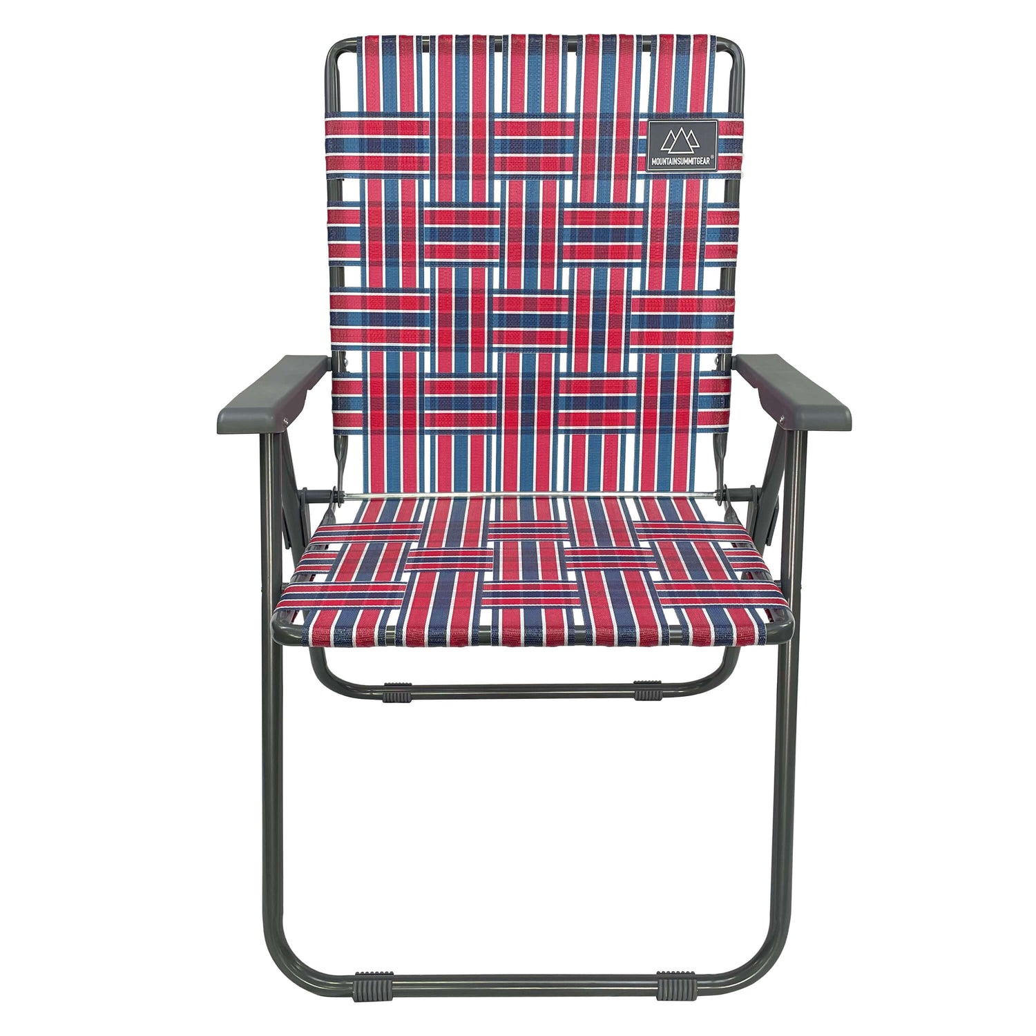 Retro Camp Chair - Red/Blue - Promo