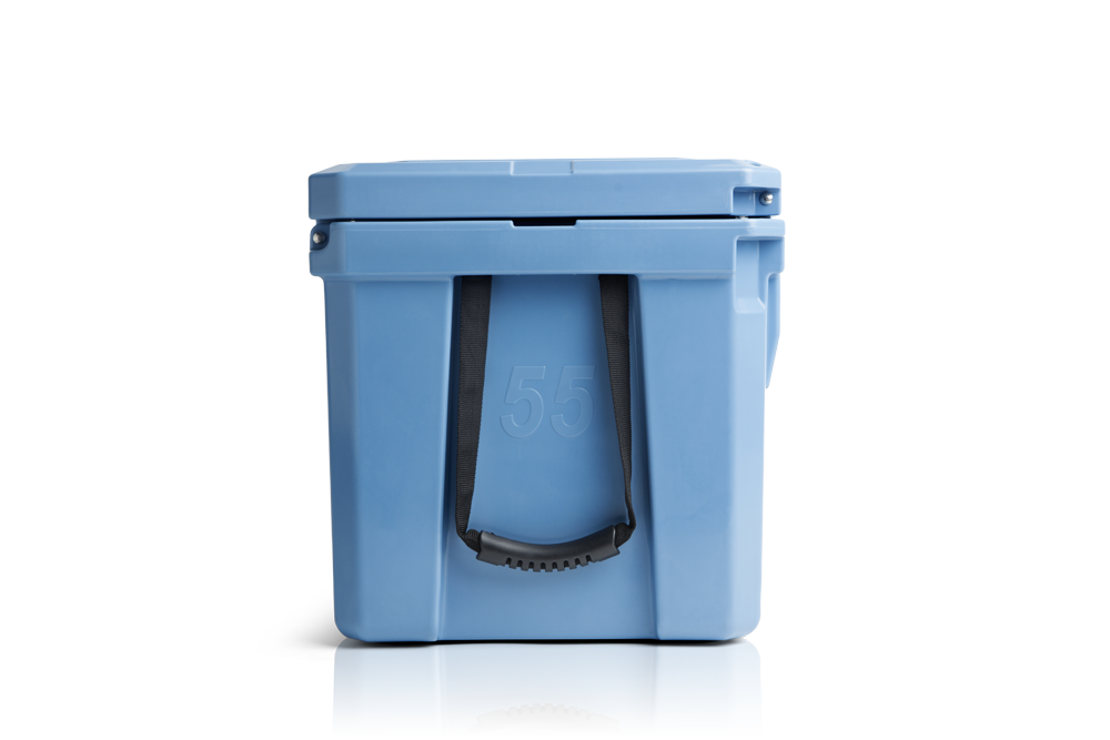 Blue Coolers - Parts - Removable Tether Handles - Blue 3.0 & Cobalt (2 Pack) - Light Blue Side View