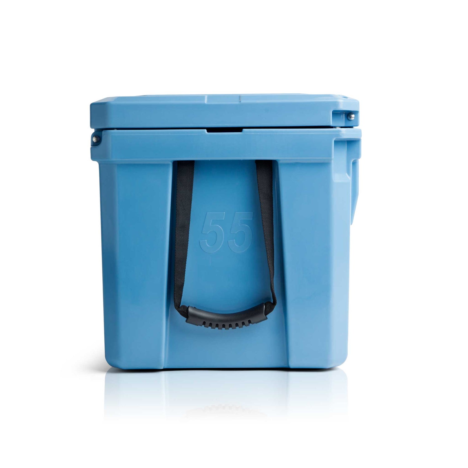 Blue Coolers - Cobalt 55 Quart Roto-Molded Super Cooler - Blue Side View