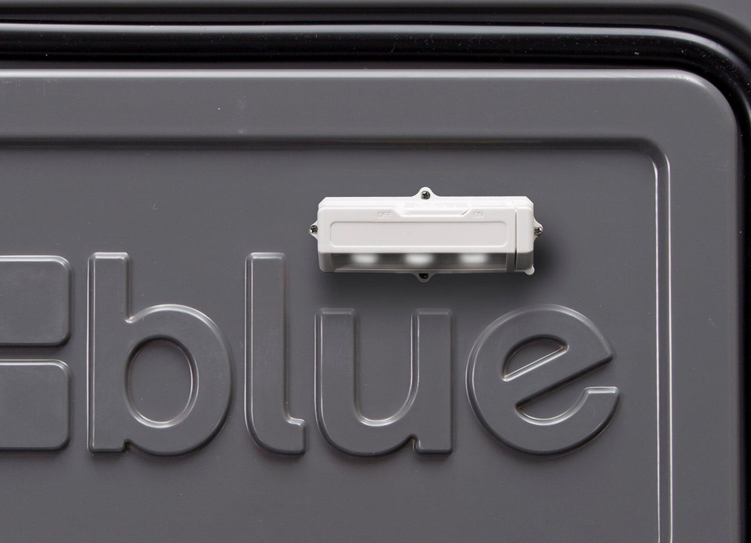 Blue Coolers - Divider/Cutting Board, Basket, Lock, Light, & Plug Accessory Kit for 30 Quart Coolers - Light Close-up