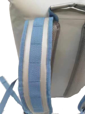 Blue Coolers - Cobalt Soft Sided Cooler Backpack - Close-up on Backpack Straps