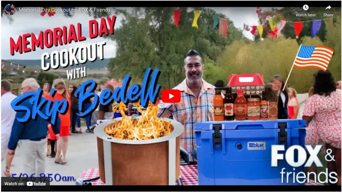 Blue Coolers Featured on Fox & Friends with Skip Bedell