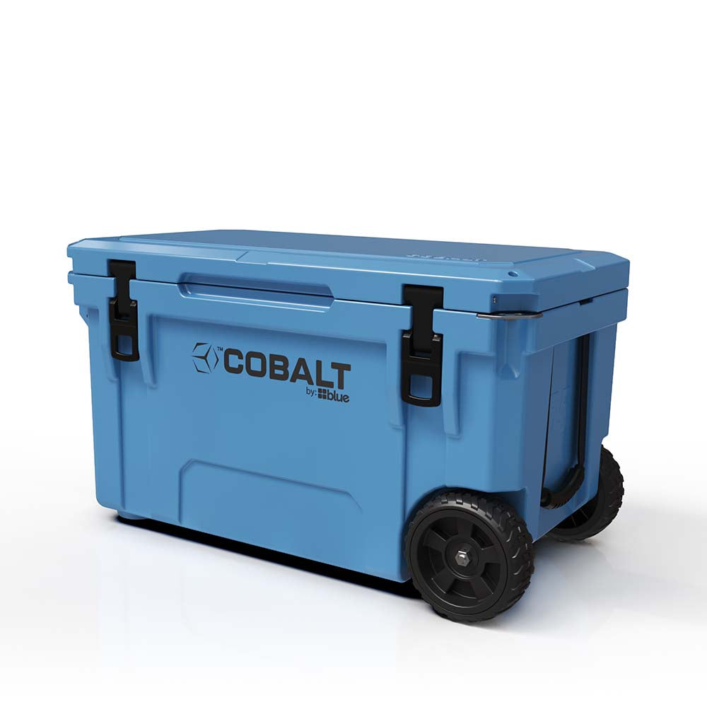 Cobalt 55 Quart with Wheels Roto-Molded Super Cooler – Blue Coolers