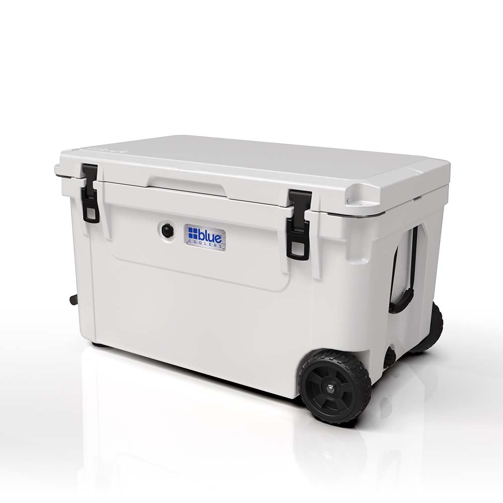 110 Quart Ark Series Roto-Molded Wheeled Cooler – Blue Coolers