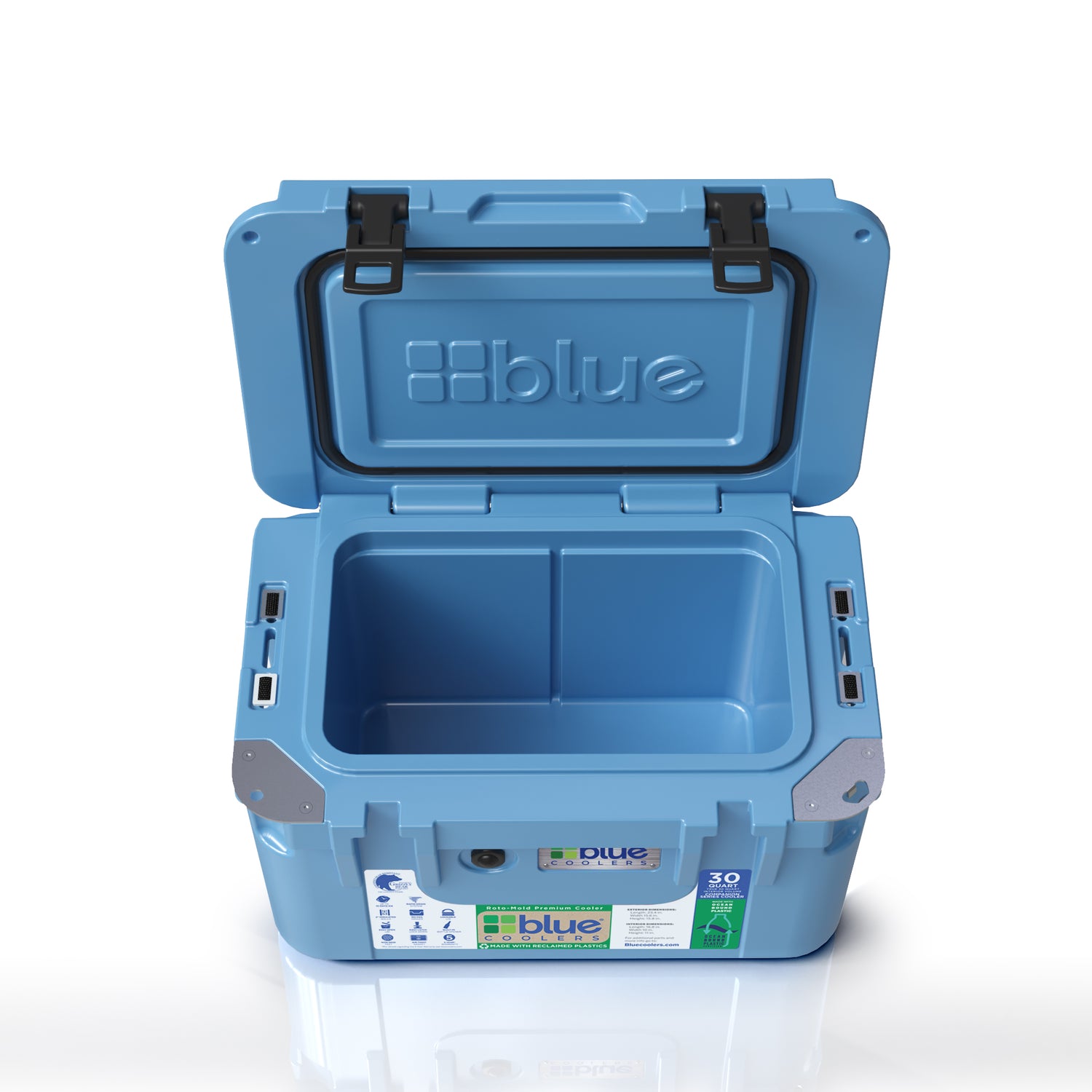 Ocean Bound Reclaimed Plastics 30 Quart Roto-Molded Cooler