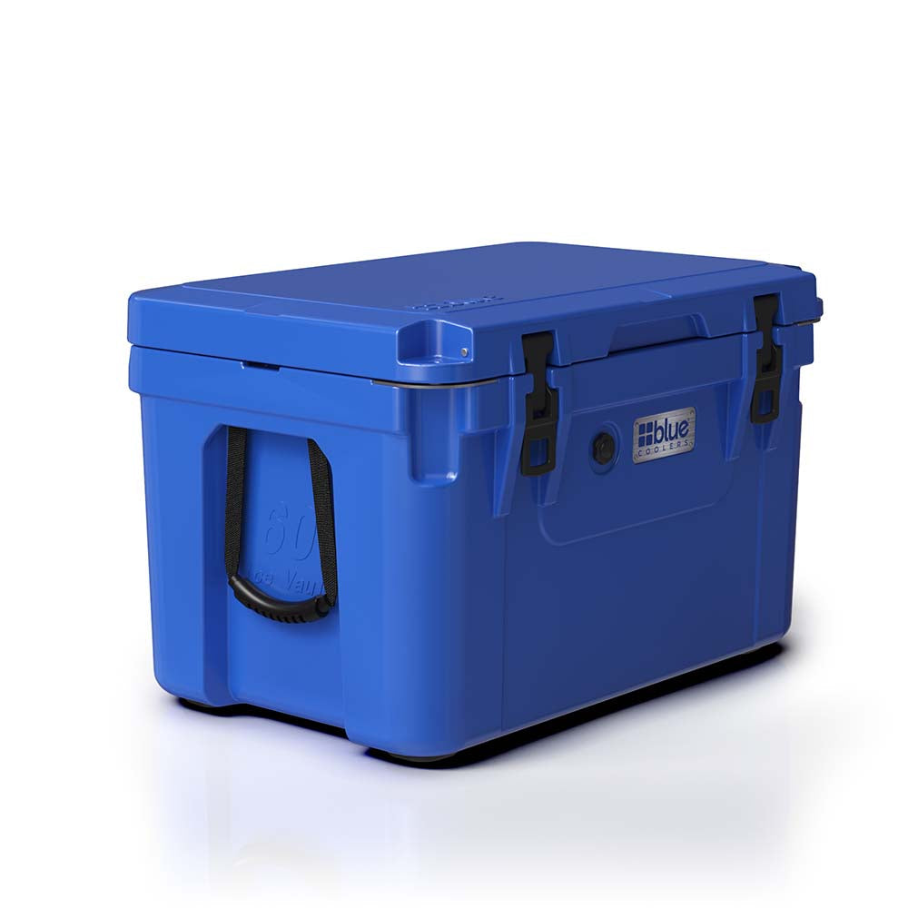 Scratch & Dent Promo - 60 Quart Ice Vault Roto-Molded Cooler - Trademark Blue