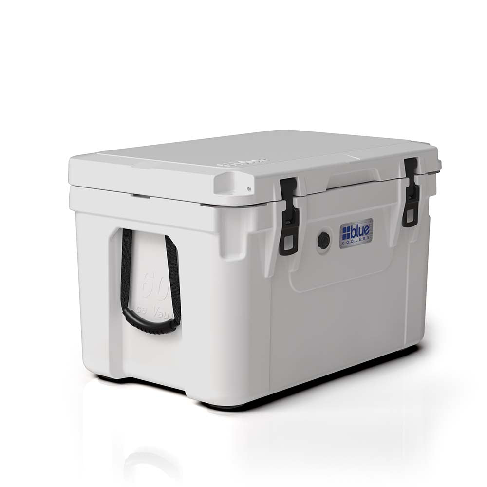 60 Quart Ice Vault Roto-Molded Cooler – Blue Coolers