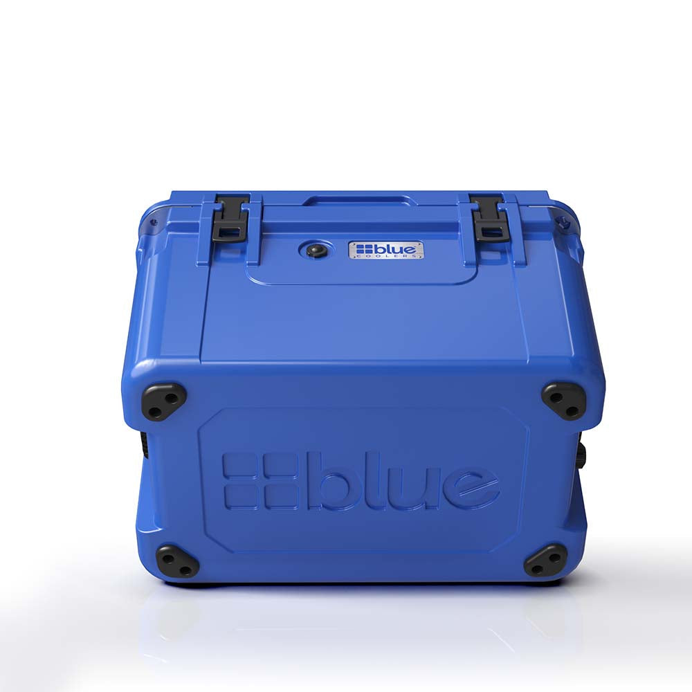 Scratch & Dent Promo - 60 Quart Ice Vault Roto-Molded Cooler - Trademark Blue