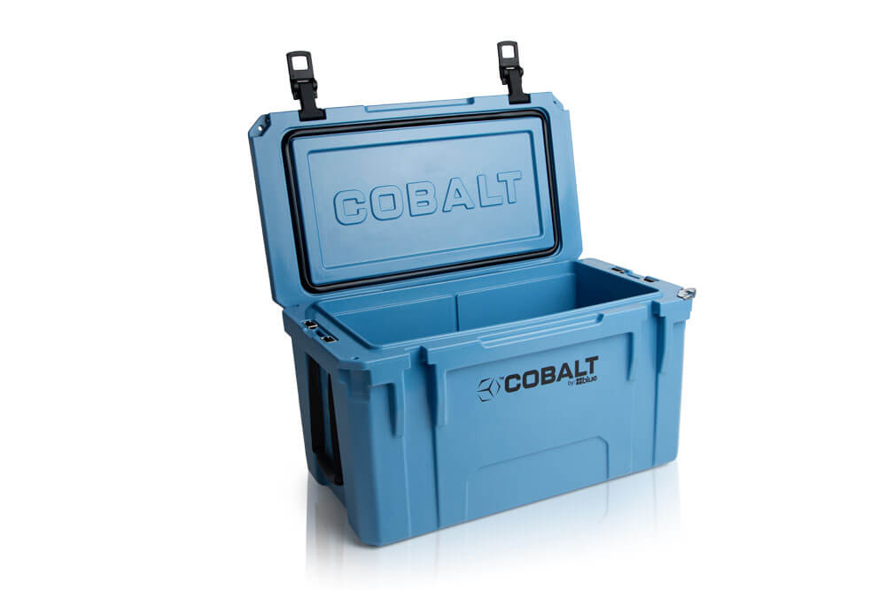 Cobalt 55 Quart Roto-Molded Super Cooler Starter Bundle