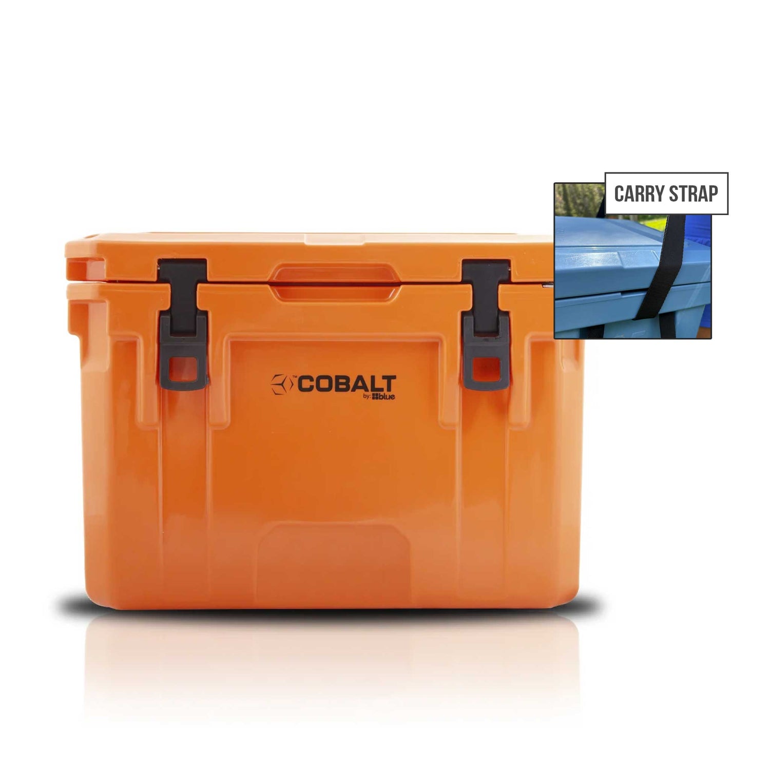 Bundle: 25 Quart Roto-Molded Super Cooler + Heavy-Duty Shoulder Carry Strap - Promo