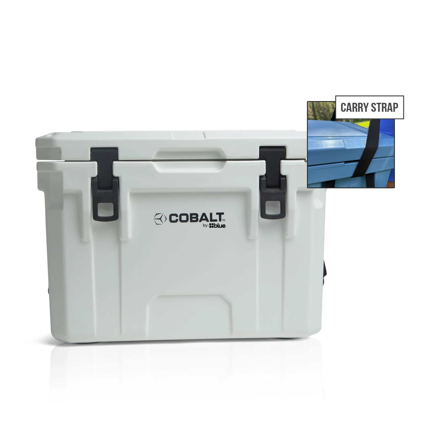 Bundle: 25 Quart Roto-Molded Super Cooler + Heavy-Duty Shoulder Carry Strap - Promo