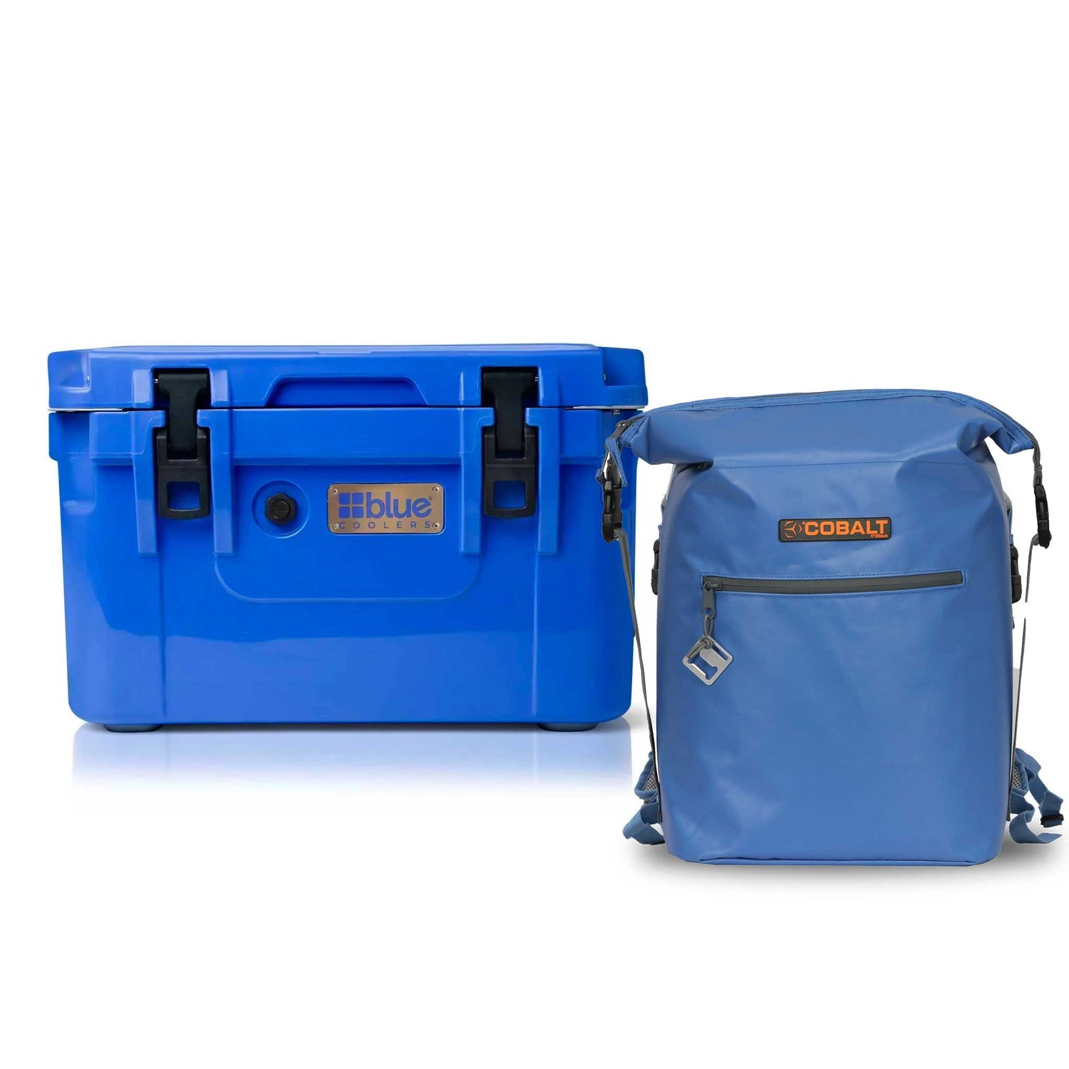 30 Quart Roto Molded Cooler + Free Soft Sided Backpack Cooler - Promo