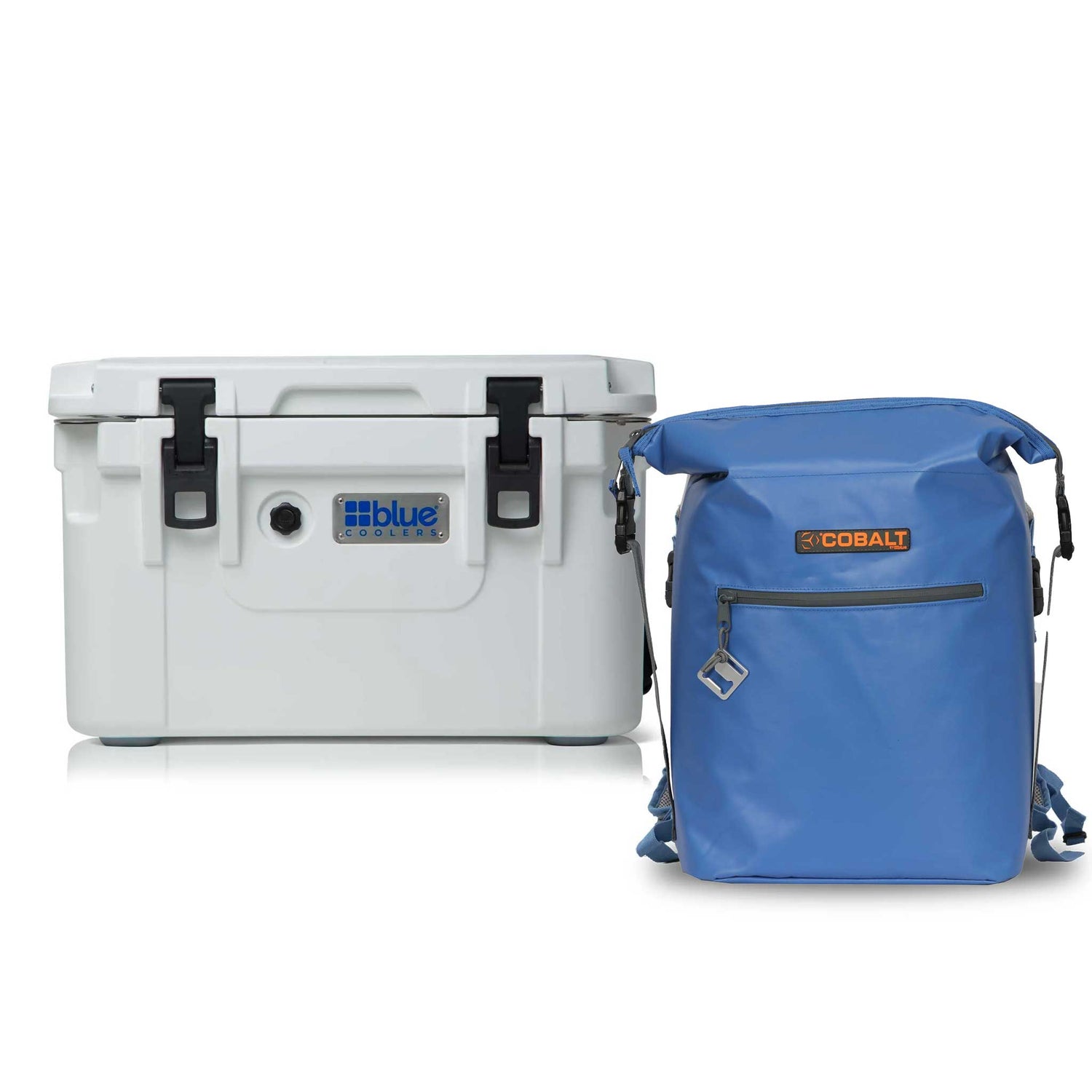 30 Quart Roto Molded Cooler + Free Soft Sided Backpack Cooler - Promo