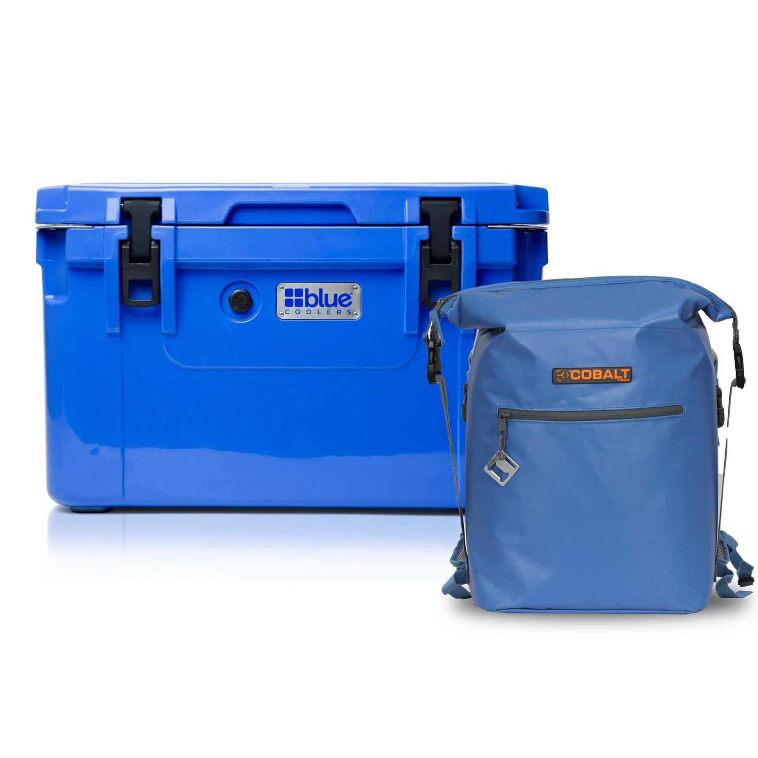60 Quart Roto Molded Cooler + Free Soft Sided Backpack Cooler - Promo