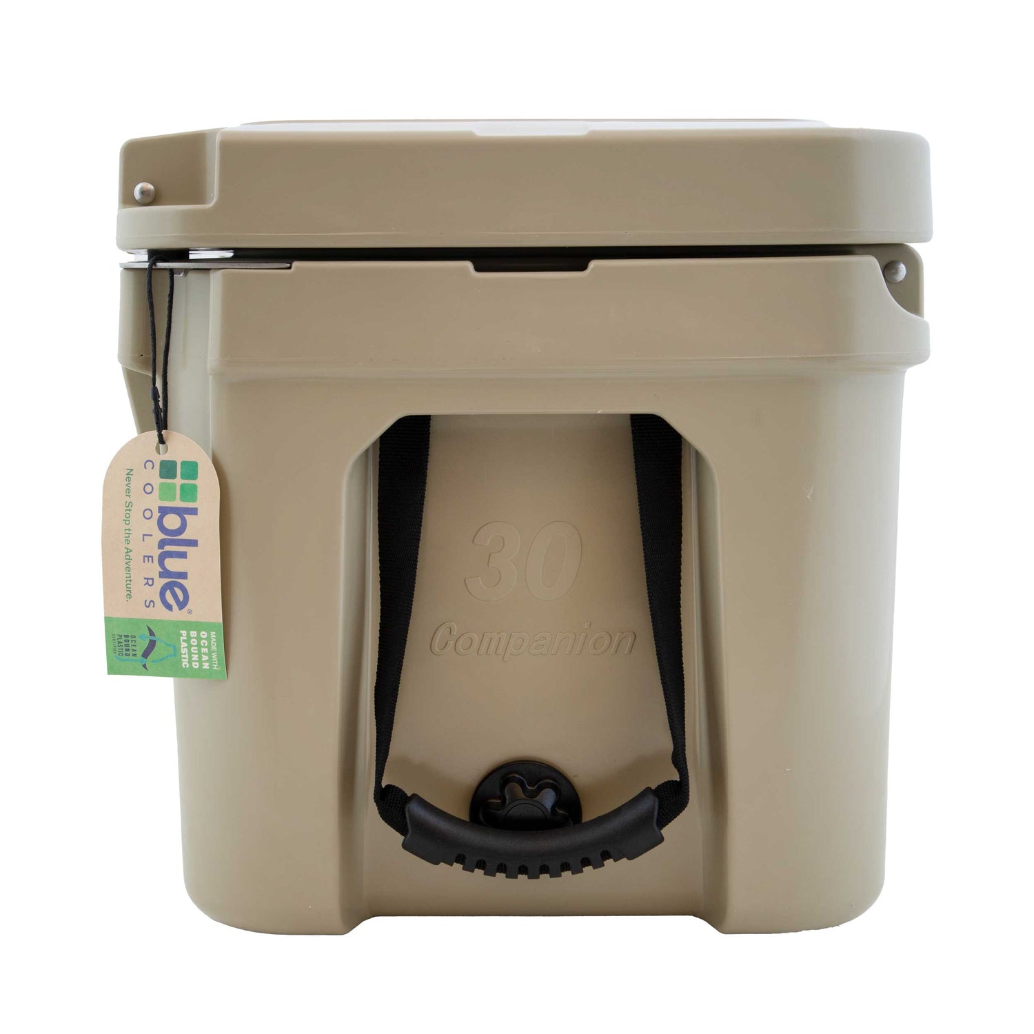 Ocean Bound Reclaimed Plastics 30 Quart Roto-Molded Cooler