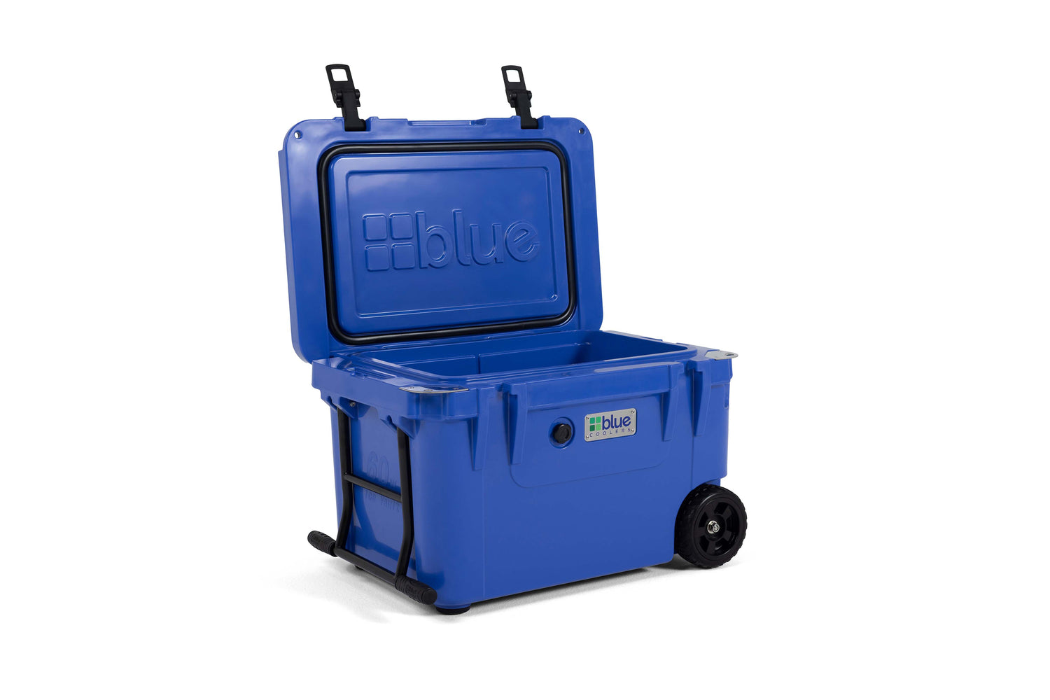 Ocean Bound Reclaimed Plastics 60 Quart Roto-Molded Cooler with Wheels