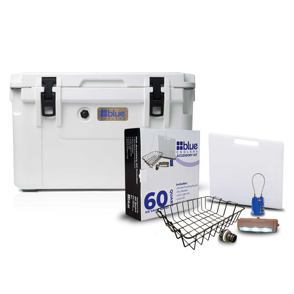BlueBlueセット 60 Quart Ice Vault Starter Bundle - Accessories - Promo – Blue Coolers