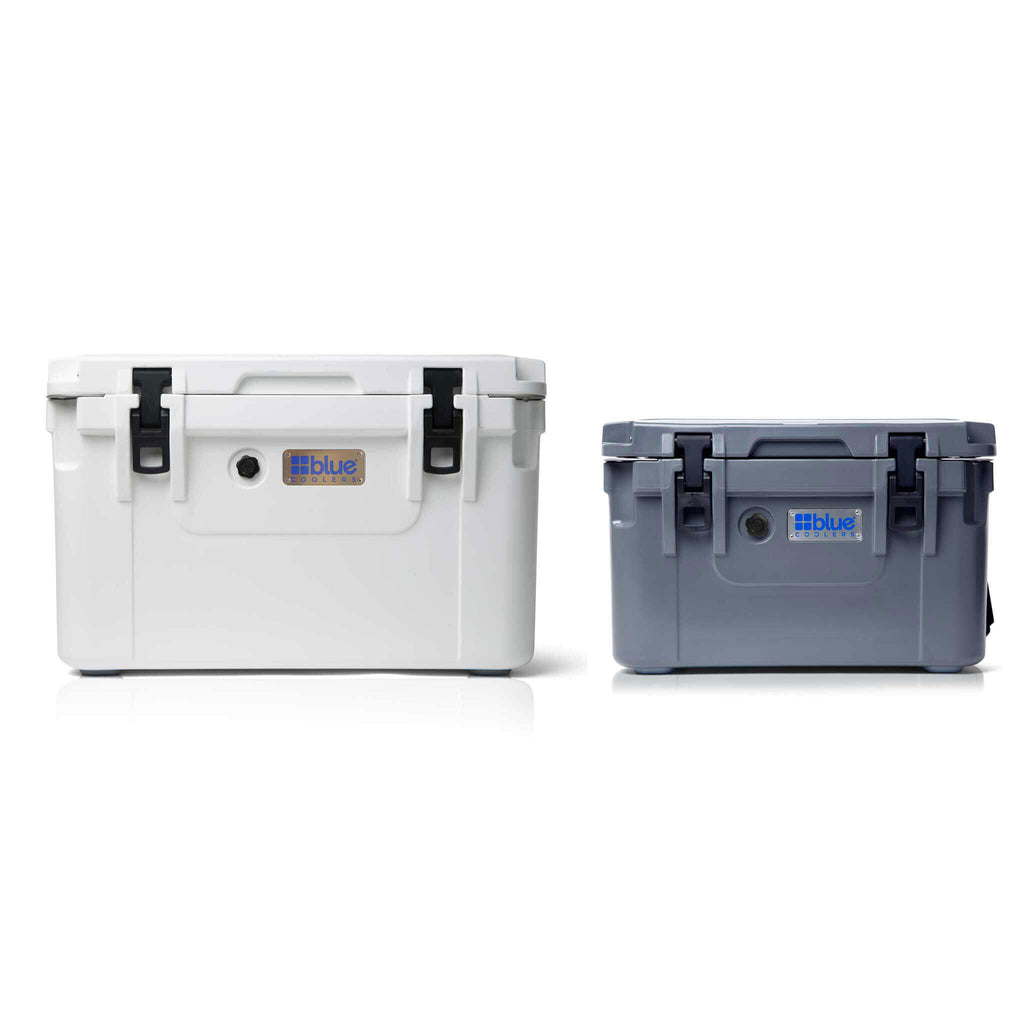 Blue Coolers 3.0 - Summer Bundle - 60Q + 30Q - White and Gray