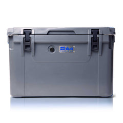 Blue Coolers - 100 Quart Ark Series Roto-Molded Cooler - Charcoal Gray Color - Front View