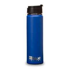Blue Coolers - Drinkware - 20 oz. Steel Double-wall Vacuum Insulated Flask (Snap Top Lid) - Blue