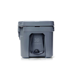 30 Quart Companion Series Roto-Molded Cooler - Charcoal Gray - Side View