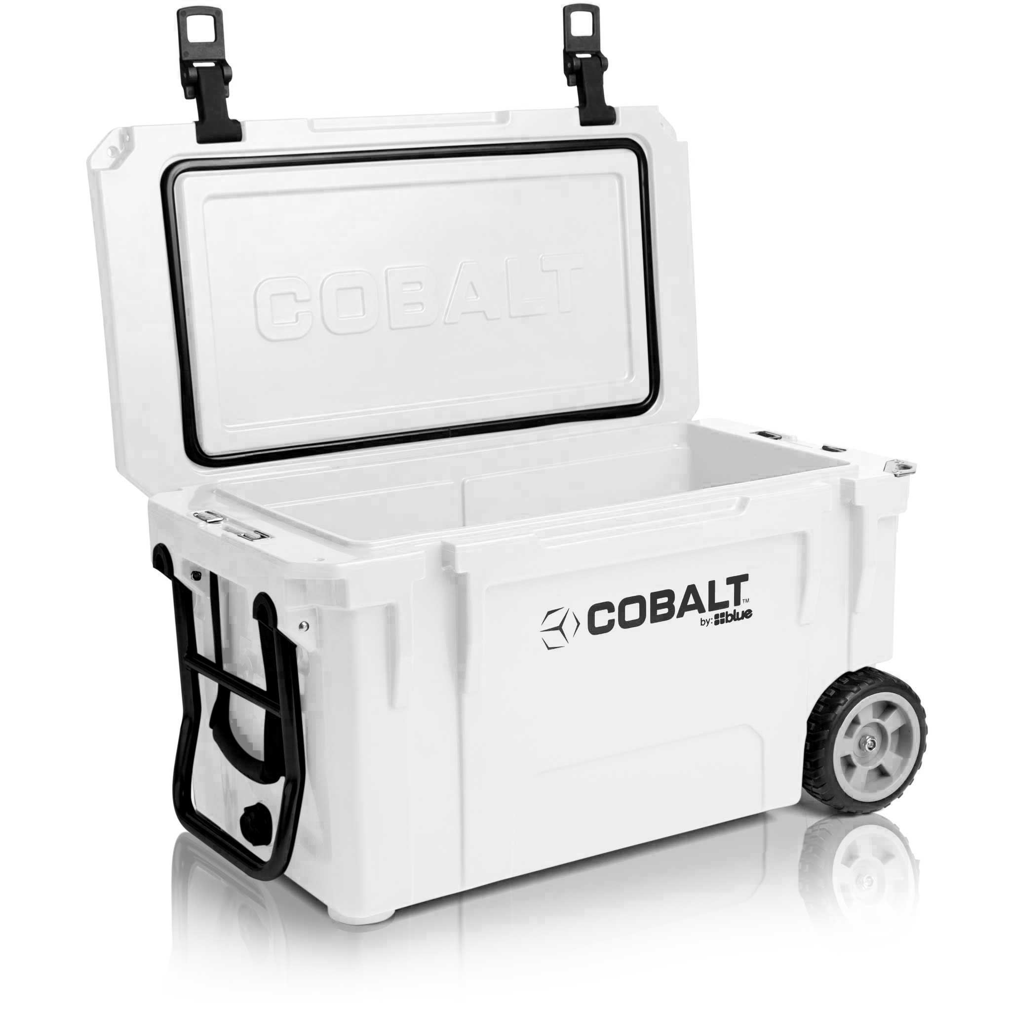 Cobalt 55 Quart with Wheels Roto-Molded Super Cooler – Blue