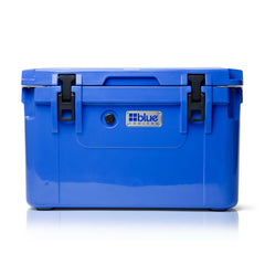Blue Coolers - 60 Quart Ice Vault Roto-Molded Cooler - Trademark Blue - Front View