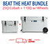 Blue Coolers 3.0 - Beat the Heat Bundle - 110Q Wheels + 25Q Cobalt
