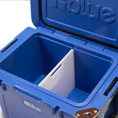 Blue Coolers - Divider/Cutting Board, Basket, Lock, Light, & Plug Accessory Kit for 60 Quart Coolers - Divider/Cutting Board Example Fit in Blue Cooler