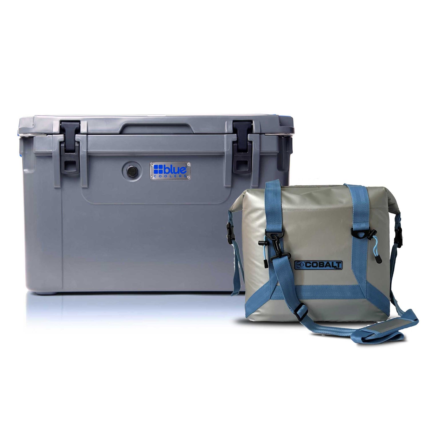 Double the Chill Side Tote Bundle - Roto Molded Cooler + Soft Sided Cooler
