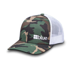 Blue Coolers Apparel - Traditional Trucker Hat - Camo